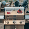 Adesivo di avvertimento del forno